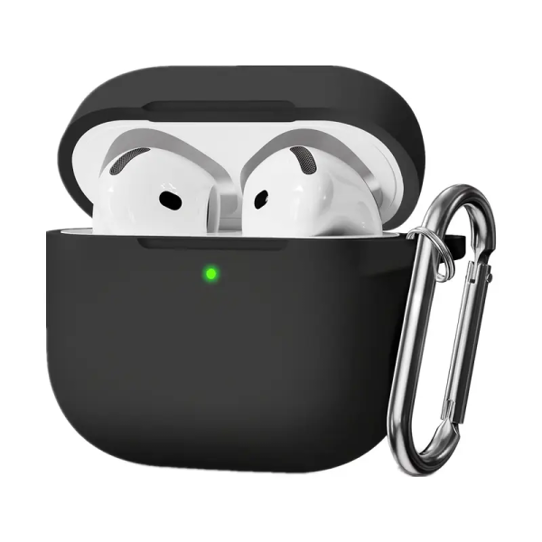 Θήκη Σιλικόνης Με Γάντζο (Aipods 4th Gen) Αξεσουάρ Κινητών/Tablet