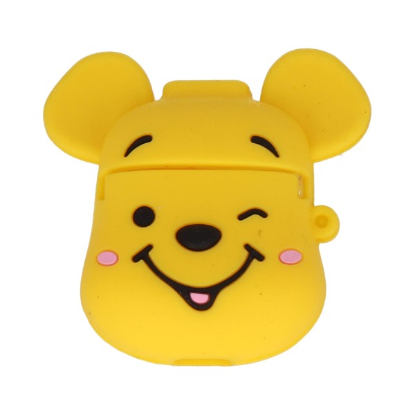 Θήκη Σιλικόνης Με Σχέδιο Smiley (AirPods 1st Gen & AirPods 2nd Gen) Αξεσουάρ Κινητών/Tablet
