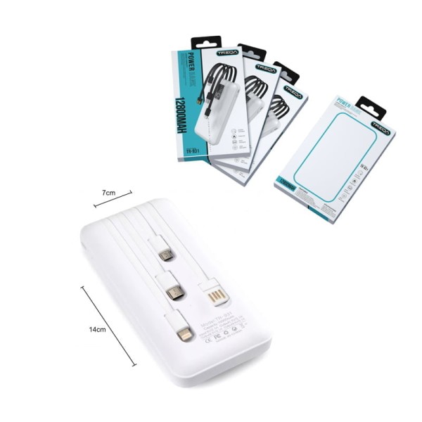 Treqa TR-971 Power Bank 10000mAh Αξεσουάρ Κινητών/Tablet