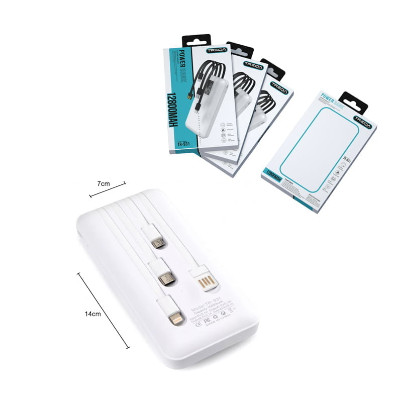 Treqa TR-971 Power Bank 10000mAh Treqa TR-971 Power Bank 10000mAh