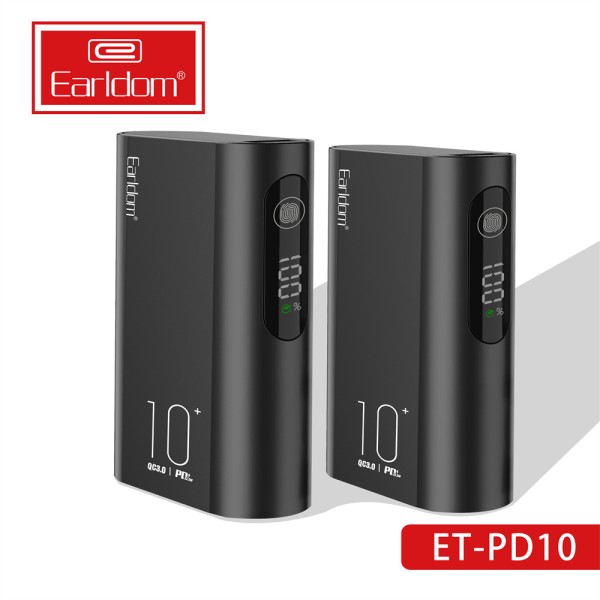 Earldom PD-10 10000mAh Power Bank 22.5W Αξεσουάρ Κινητών/Tablet
