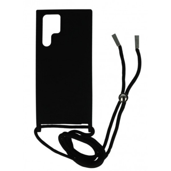 Back Cover Θήκη Σιλικόνης Με Ρυθμιζόμενο Κορδόνι (Samsung Galaxy S25 Ultra) Αξεσουάρ Κινητών/Tablet