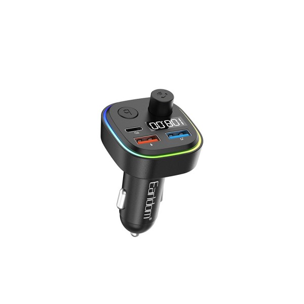 Earldom Et-m84 FM Transmitter Αυτοκινήτου με Type-C / USB Αξεσουάρ Κινητών/Tablet