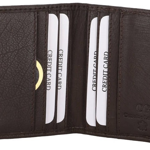 GENUINE LEATHER Δερμάτινη Καρτοθήκη