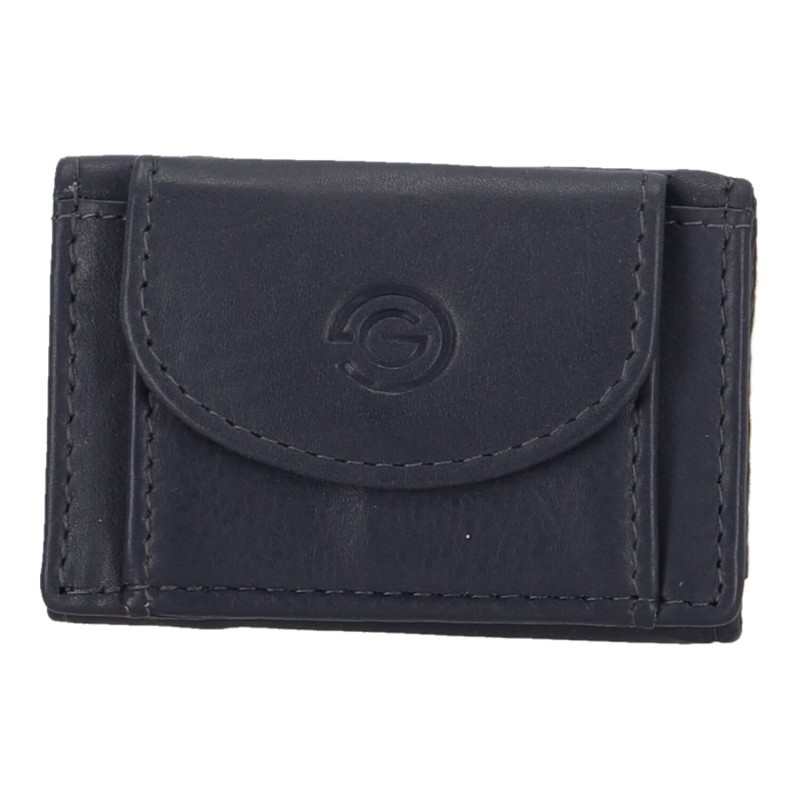 Genuine Leather 405 Ανδρικό Πορτοφόλι Mini Δερμάτινο