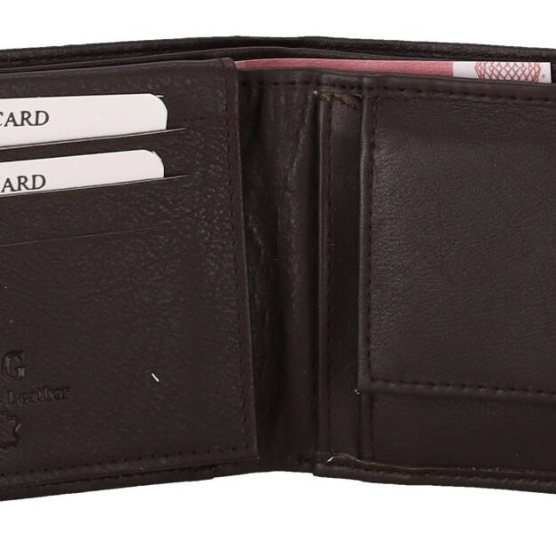 Genuine Leather CG176 Ανδρικό Πορτοφόλι Δερμάτινο Με Κούμπωμα Genuine Leather CG176 Ανδρικό Πορτοφόλι Δερμάτινο Με Κούμπωμα