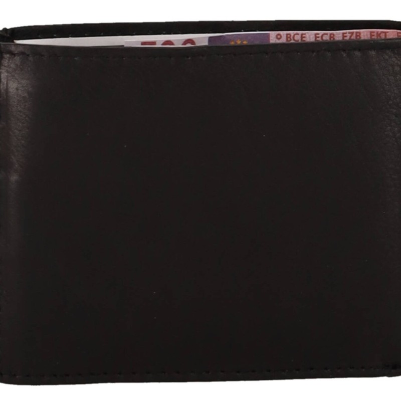 Genuine Leather Aνδρικό Πορτοφόλι Δερμάτινο Με Κούμπωμα