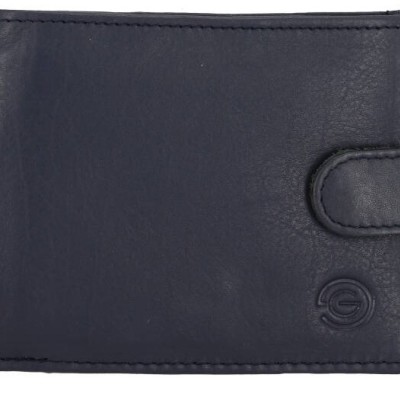 Genuine Leather  Ανδρικό Πορτοφόλι Δερμάτινο Mε Κούμπωμα