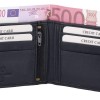 Genuine Leather  Ανδρικό Πορτοφόλι Δερμάτινο Mε Κούμπωμα