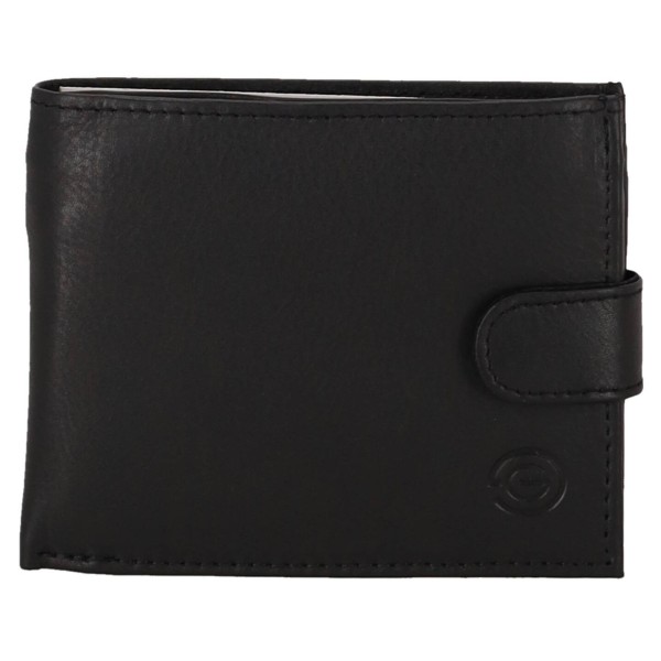 Genuine Leather  Ανδρικό Πορτοφόλι Δερμάτινο Mε Κούμπωμα