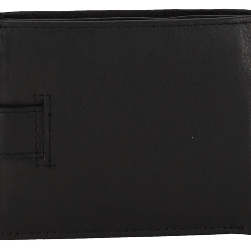 Genuine Leather  Ανδρικό Πορτοφόλι Δερμάτινο Mε Κούμπωμα
