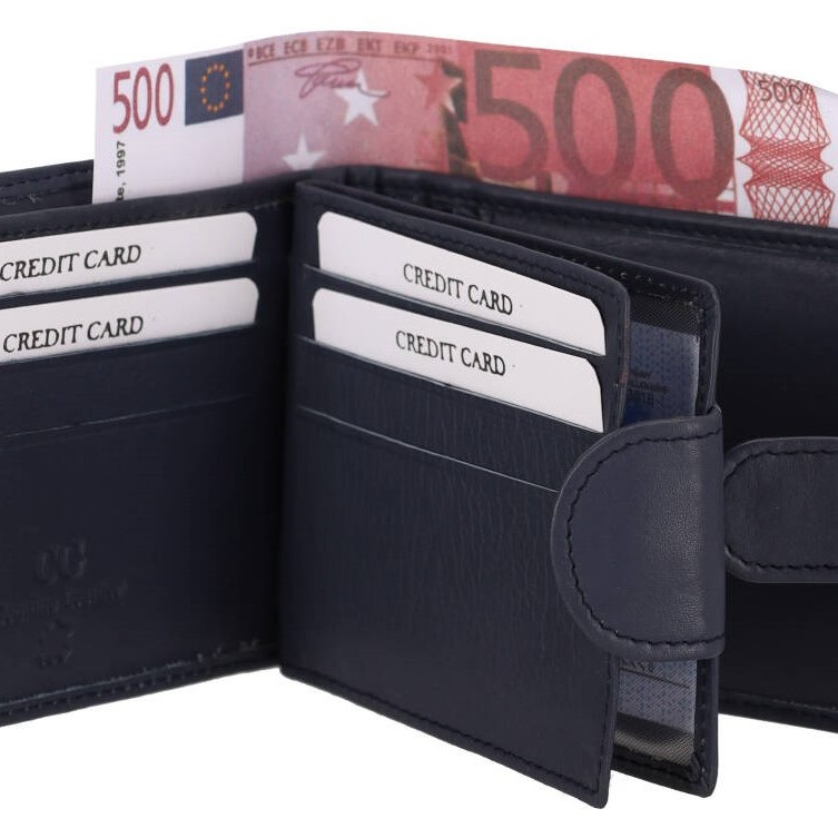 Genuine Leather CG124 Ανδρικό Πορτοφόλι Δερμάτινο
