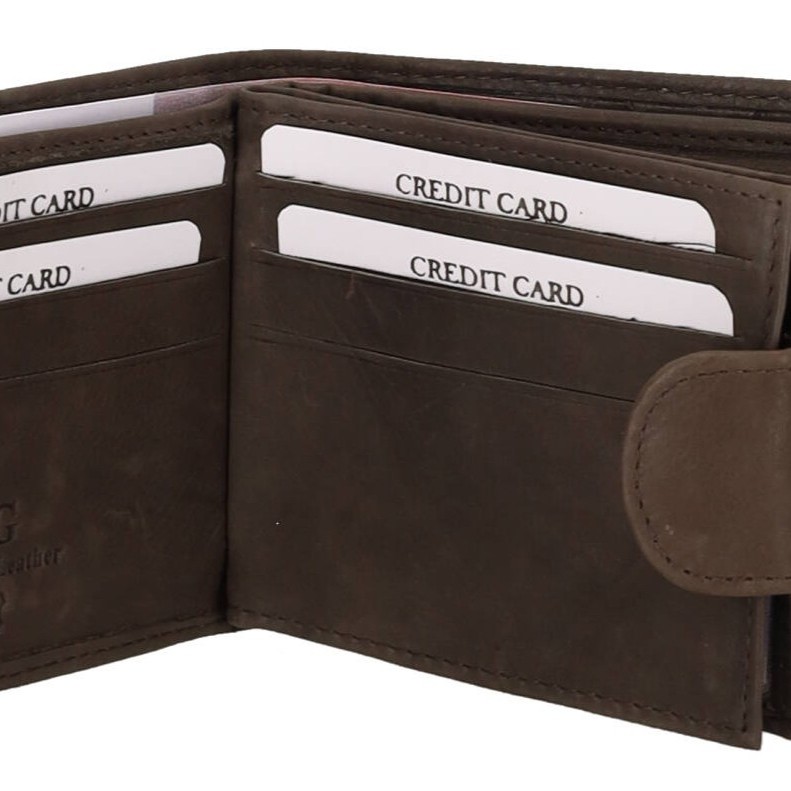 Genuine Leather CG124 Ανδρικό Πορτοφόλι Δερμάτινο