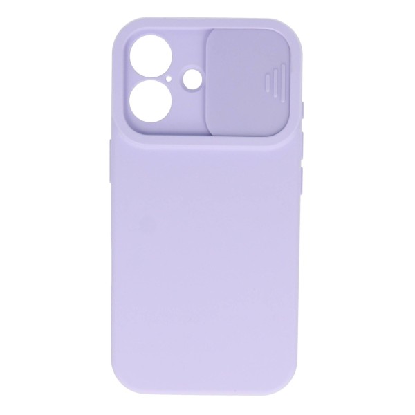 Comie Back Cover Θήκη Silicone Case Με Προστασία Κάμερας (Iphone 16)