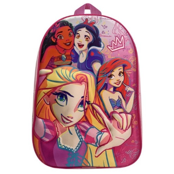 Disney Τσάντα Πλάτης Νηπίου Princess 3d