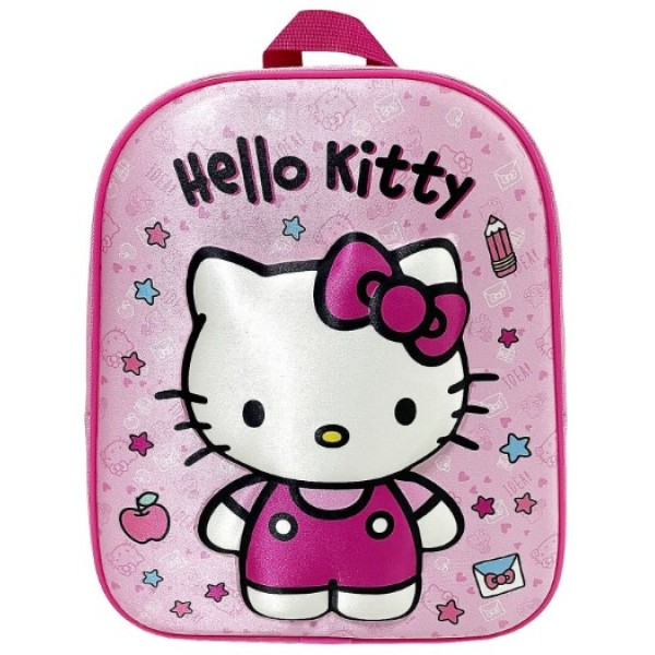 Sanrio Τσάντα Πλάτης Νηπίου Hello Kitty 3D