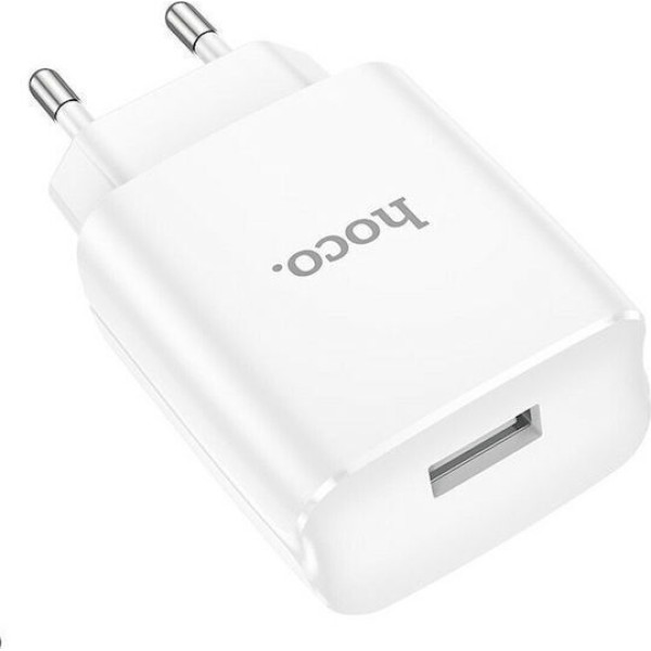 Hoco DC70 Φορτιστής Χωρίς Καλώδιο με Θύρα USB-A 18W Αξεσουάρ Κινητών/Tablet