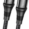 Hoco X50 Exquisito Braided Καλώδιο USB-C σε USB-C 2m