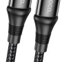 Hoco X50 Exquisito Braided Καλώδιο USB-C σε USB-C 2m