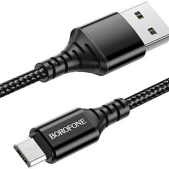 Borofone BX54 Braided Καλώδιο USB-Α σε micro