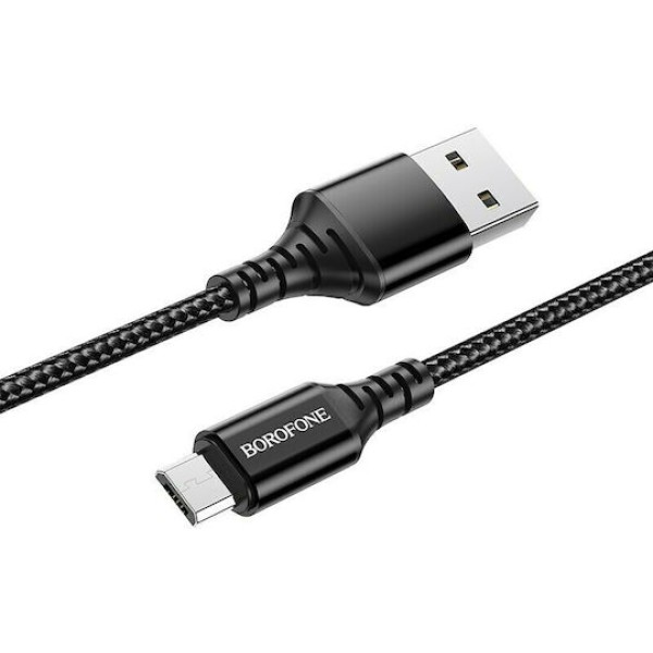 Borofone BX54 Braided Καλώδιο USB-Α σε micro USB Αξεσουάρ Κινητών/Tablet