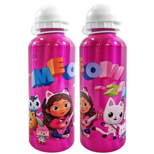 Παγούρι Μεταλλικό Gabby's Dollhouse 500ml