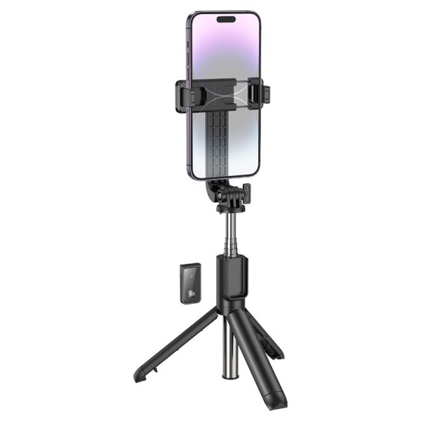 BOROFONE BY11 Happy – Bluetooth Selfie Stick με Τρίποδο & Ασύρματο Τηλεχειριστήριο Αξεσουάρ Κινητών/Tablet