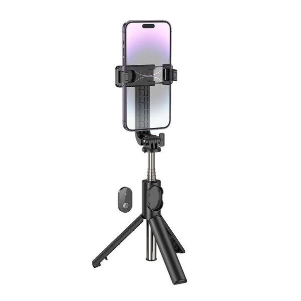 Borofone DBY01 Βάση Στήριξης & Selfie Stick Bluetooth με Τηλεχειρισμό – 70cm Αξεσουάρ Κινητών/Tablet