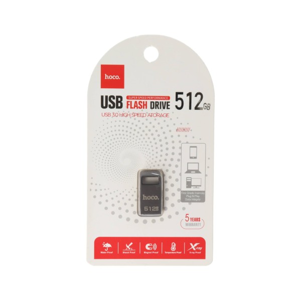 Hoco Flash Drive USB Stick 512GB Αξεσουάρ Κινητών/Tablet