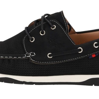 Atlanta Footwear Ανδρικά Μοκασίνια με Κορδόνι απο Δερματίνη