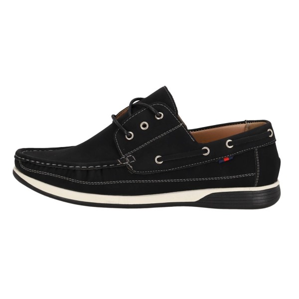 Atlanta Footwear Ανδρικά Μοκασίνια με Κορδόνι απο Δερματίνη