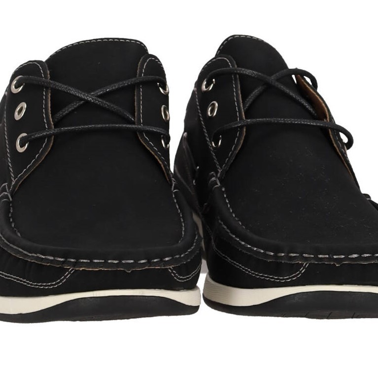 Atlanta Footwear Ανδρικά Μοκασίνια με Κορδόνι απο Δερματίνη