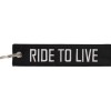 Μπρελόκ Υφασμάτινο - Live To Ride / Ride To Live
