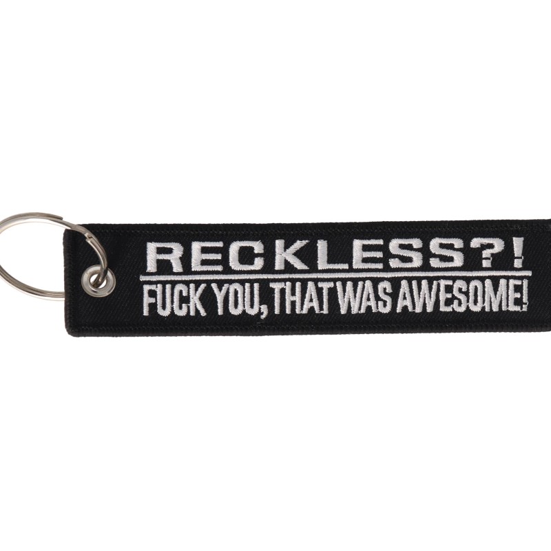Μπρελόκ Υφασμάτινο - Reckless?!