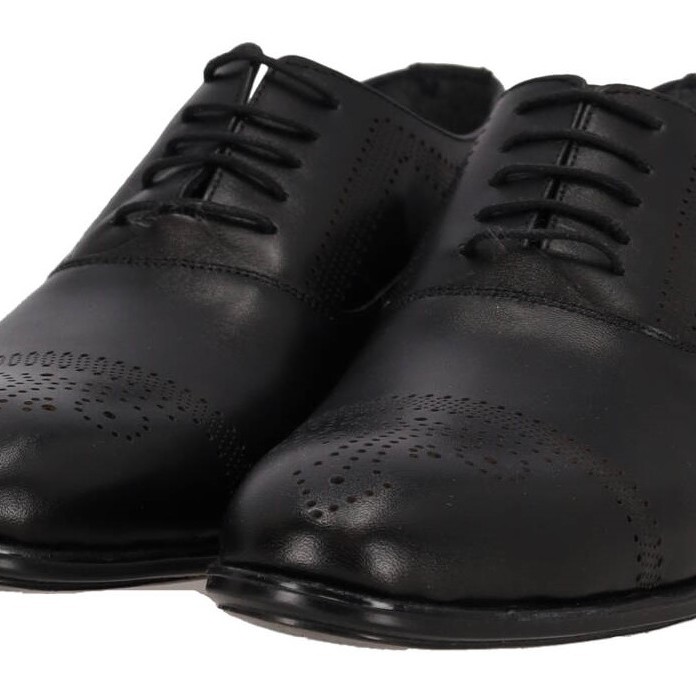 Foot Wear Δερμάτινα Ανδρικά Σκαρπίνια Δετά