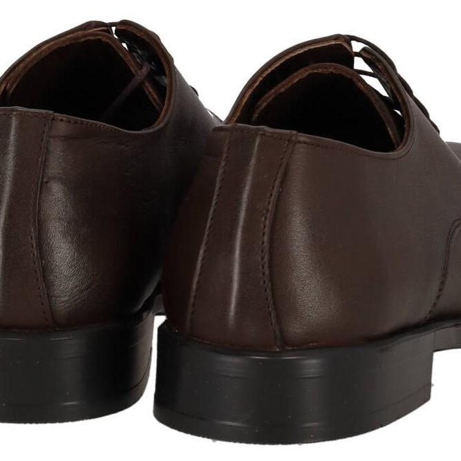 Foot Wear Δερμάτινα Ανδρικά Σκαρπίνια Δετά