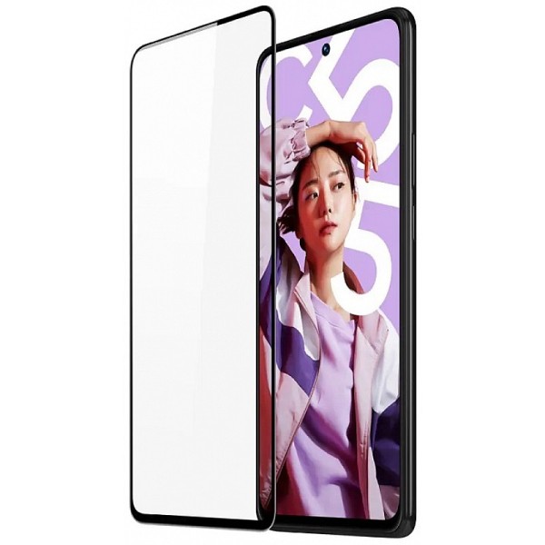 Fullscreen Tempered Glass Μαύρο (Realme C55 & Realme C67) Αξεσουάρ Κινητών/Tablet