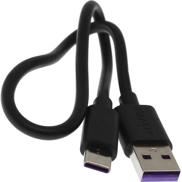 Awei CL-113T USB 2.0 Καλώδιο USB-A σε USB-C  0.30m Αξεσουάρ Κινητών/Tablet