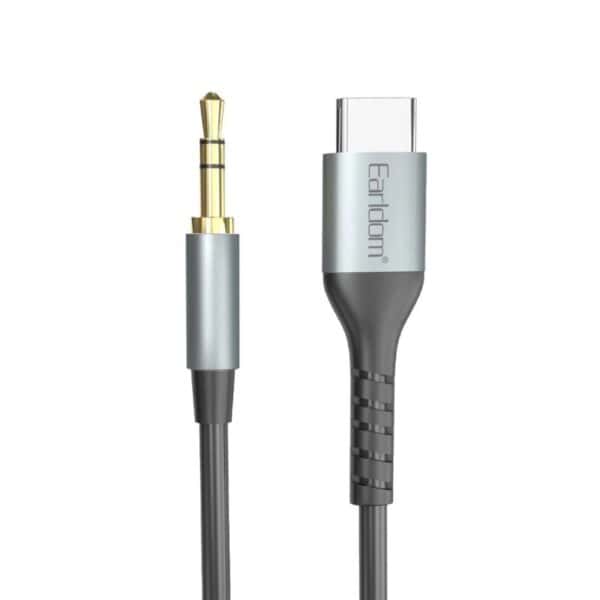 Earldom ET-AUX73 Plug and Play 3,5mm Aux Audio to Type C Αξεσουάρ Κινητών/Tablet