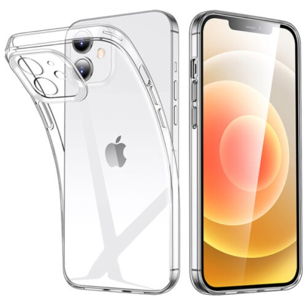 Oba Style Back Cover Θήκη Σιλικόνης Διάφανη 1.5 mm (Iphone 12 Mini) Αξεσουάρ Κινητών/Tablet