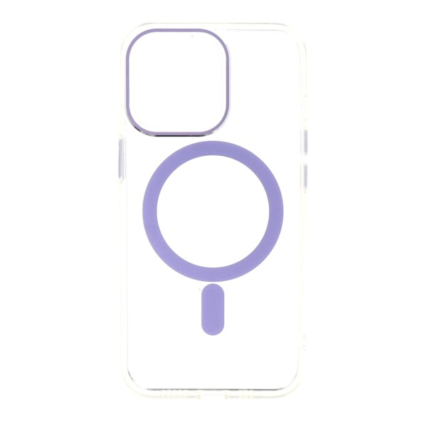 Back Cover Θήκη Διάφανη Magsafe Με Σιλικόνη Περιμετρικά (Iphone 13 Pro)