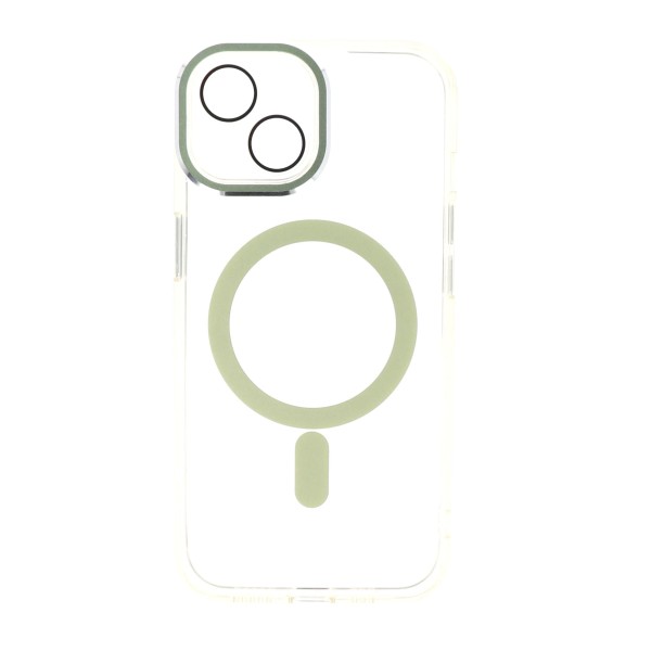 Back Cover Θήκη Διάφανη Με Magsafe Και Τζαμάκι Κάμερας (Iphone 15) Αξεσουάρ Κινητών/Tablet