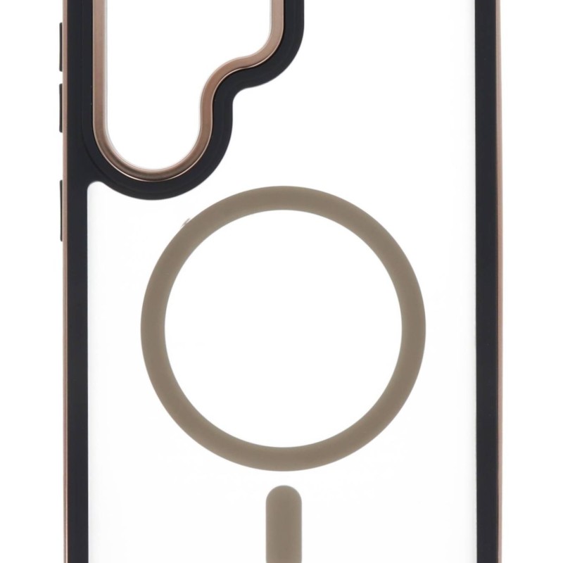Back Cover Θήκη Magsafe Με Ματ Όψη Διάφανη (Samsung Galaxy S25 Ultra)