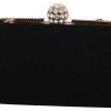 ΟΕΜ Γυναικεία Τσάντα Clutch με Διακοσμητικά Διαμάντια
