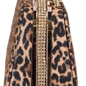 ΟΕΜ Γυναικεία Τσάντα Clutch με Διακοσμητικά Διαμάντια