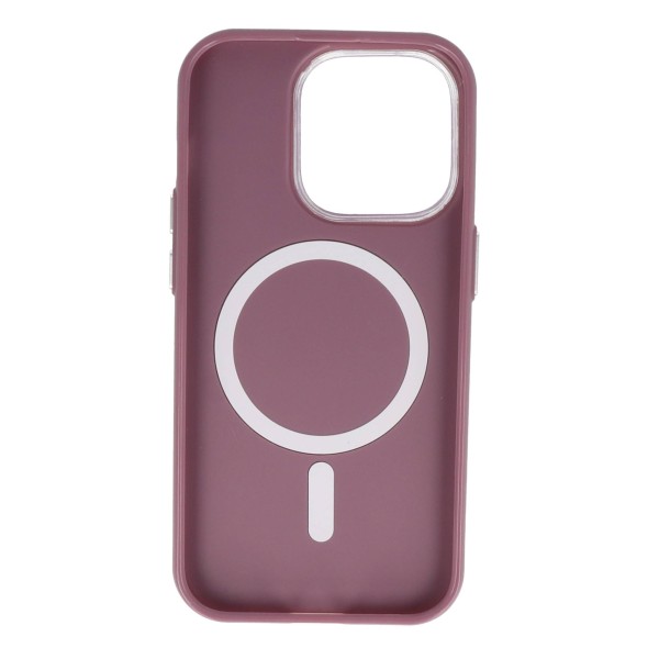 Back Cover Case With Glitter And Magsafe Transparent (Iphone 15 Pro) Back Cover Case With Glitter And Magsafe Transparent (Iphone 15 Pro)