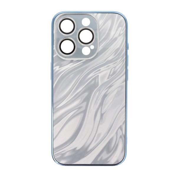 Back Cover Θήκη Ιριδίζον Με Τζαμάκι Κάμερας (Iphone 15 Pro)