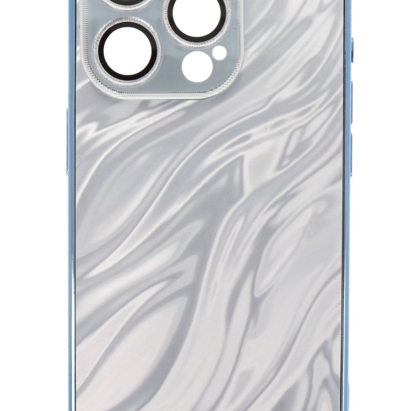 Back Cover Θήκη Ιριδίζον Με Τζαμάκι Κάμερας (Iphone 15 Pro)