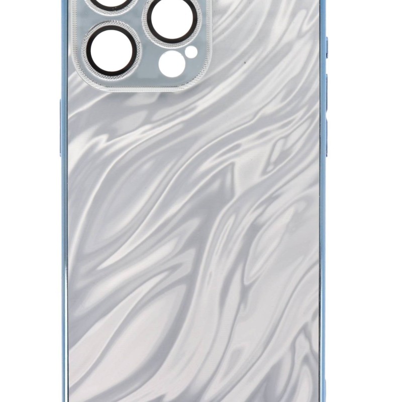 Back Cover Θήκη Ιριδίζον Με Τζαμάκι Κάμερας (Iphone 15 Pro Max)