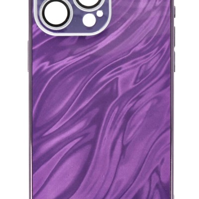 Back Cover Θήκη Ιριδίζον Με Τζαμάκι Κάμερας (Iphone 15 Pro Max)